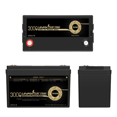 12 Volt 12V 170Ah Lifepo4 Lityum Pil Şarj Edilebilir Derin Döngü 4S1P