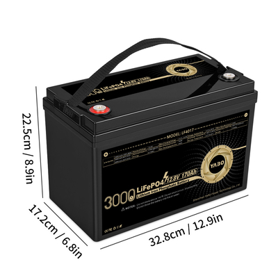 12 Volt 12V 170Ah Lifepo4 Lityum Pil Şarj Edilebilir Derin Döngü 4S1P