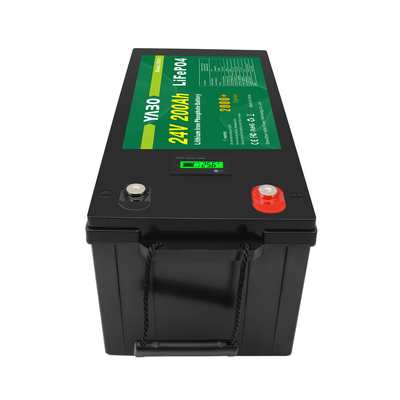 Depolama Enerji Sistemi Derin Döngüsü için 25,6 V Lifepo4 Pil Paketi 24V 200Ah Lityum İyon
