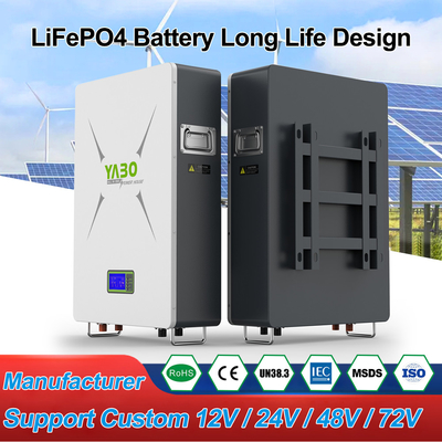 10kwh 51.2v 200ah Lifepo4 Lityum Pil Güneş Enerjisi Depolama Sistemi Derin Döngü Diy