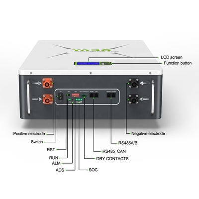 24v Lifepo4 Güç Duvarı 5KWh 8.7KWh 10KWh 48V 170Ah