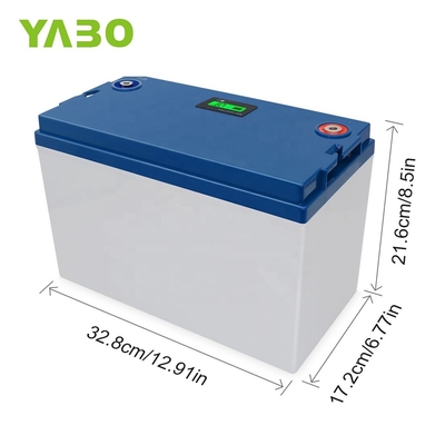 12v 100ah Lityum Demir Lifepo4 Pil BMS Enerji Güneş Kontrolü 12V