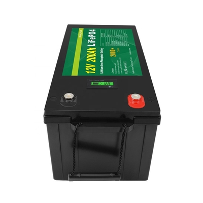 lifepo4 Solar UPS için 12v 200ah lityum demir fosfat pil paketi