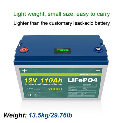 12v 110Ah Lifepo4 Golf Arabası Batarya Derin Döngü