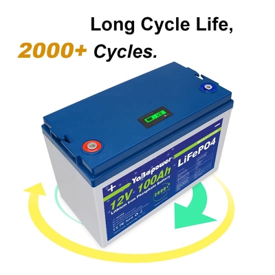 Lifepo4 12v 100ah Lityum Demir Fosfat Pil Paketi Elektrikli Bisiklet Golf Arabaları Tekneler