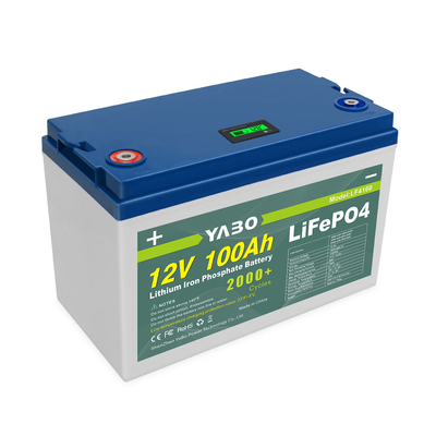 100 Ah Lifepo4 12 Volt Derin Döngü Akü Lityum 2000 Döngü Jeli Değiştirin