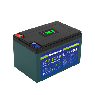 Lityum İyon Lifepo4 Şarj Edilebilir Pil 12.8V 12v 12ah Lifepo4 Pil Paketi 4S2p