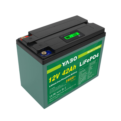 Güneş Yönetim Sistemi için 12V 40Ah Lifepo4 Şarj Edilebilir Pil Hücreleri