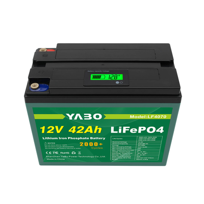 Güneş Yönetim Sistemi için 12V 40Ah Lifepo4 Şarj Edilebilir Pil Hücreleri