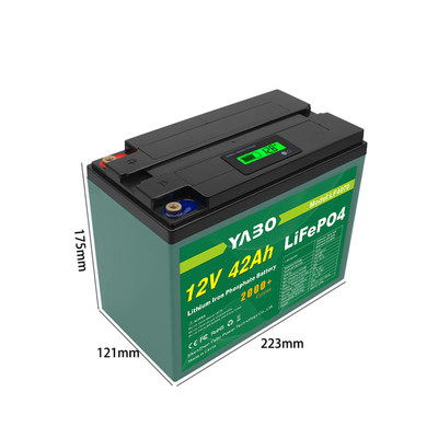 Güneş Yönetim Sistemi için 12V 40Ah Lifepo4 Şarj Edilebilir Pil Hücreleri