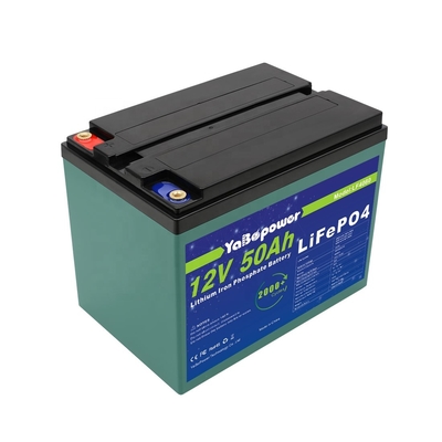 12v 50ah Lifepo4 Şarj Edilebilir Pil Paketi 2000 Derin Döngüler