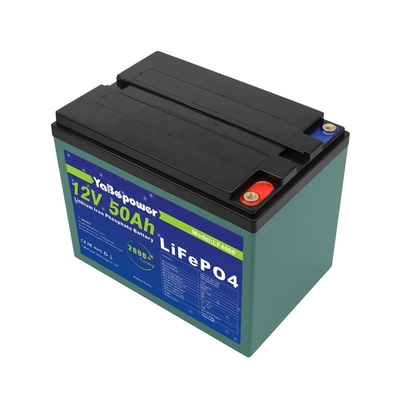 12v 50ah Lifepo4 Şarj Edilebilir Pil Paketi 2000 Derin Döngüler