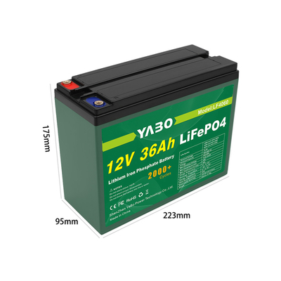 32700 12v 36ah derin döngü lifepo4 pil şarj edilebilir