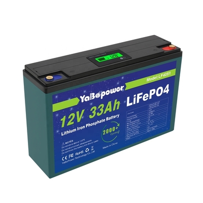 33Ah 12V Lifepo4 Pil Lityum Demir Fosfat Pil 32700