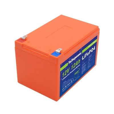 12.8v 12v 12ah Lifepo4 Pil Şarj Edilebilir Deşarj Akımı 6A