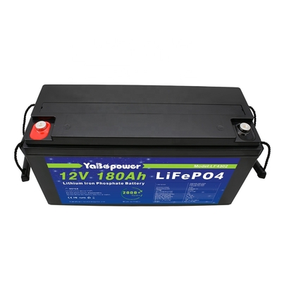 Hibrit sistem için Yüksek Standart Sertifika ve Garantili Kalite Lifepo4 12v180Ah Lityum İyon Pil