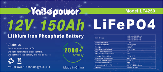 12v 150ah Lifepo4 Pil Hücresi 32700 Lityum Demir Fosfat
