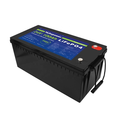 24v Lifepo4 Güneş Pili Şarj Edilebilir 150Ah 200Ah 100Ah Lityum İyon