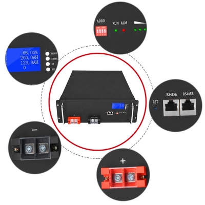 Ev İnvertörü için 2.5Kwh 5Kwh 10kwh Lifepo4 Pil Solar 48v Powerwall