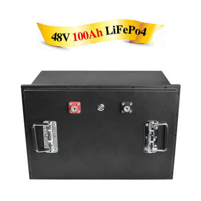 48v 100ah Lifepo4 Pil Su Geçirmez M8 Terminalleri