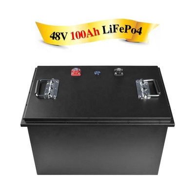48v 51.2V 100AH ​​Su Geçirmez Lifepo4 Pil Elektrikli Bisiklet Lityum İyon Güneş