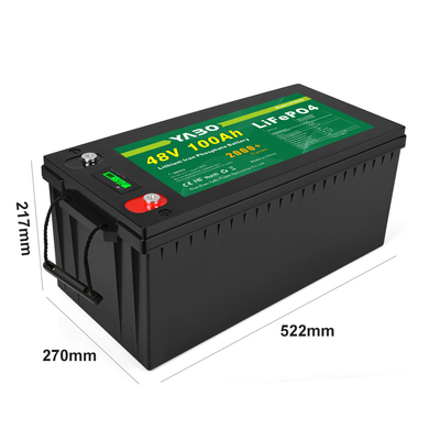 51.2Volts 100ah 48V Lifepo4 Pil Güç Aleti Enerji Depolama Şarj Edilebilir