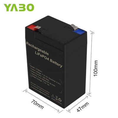 Marine Deep Cycle Lifepo4 Pil 6V 5Ah 2.5Ah 4Ah 4.5Ah 6Ah Güneş Paneli