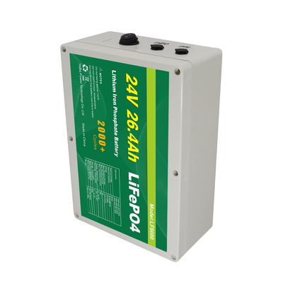 Güneş Paneli UPS Lityum İyon için 26.4Ah 25.6v Lifepo4 Pil Paketi Derin Döngüsü