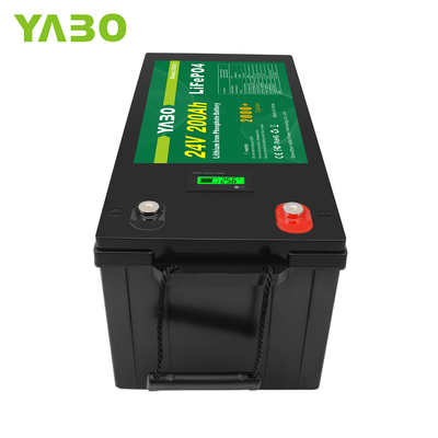 Güneş Enerjisi Depolama için 6V 12V 48V Lityum 24v 200ah Lifepo4 Pil YB LF8010