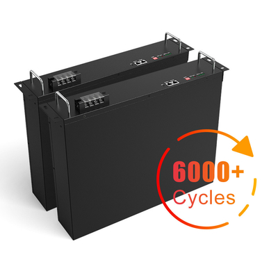 Güneş Enerjisi Depolama Sistemleri İçin Yüksek Enerji Lityum İyon Pil 48V 50Ah 100Ah LiFePO4