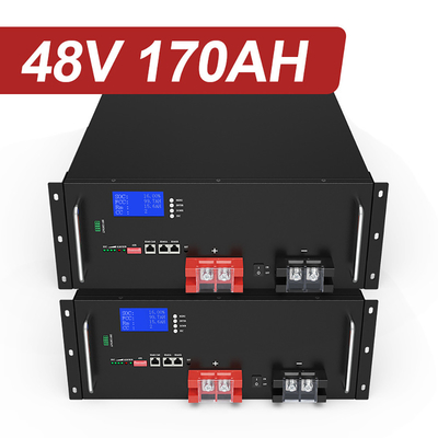 Özelleştirilmiş Yüksek Kaliteli Derin Döngü 3.2V 16S1P 170Ah Pil Paketi Enerji Depolama 48V LiFePO4 Lityum Pil