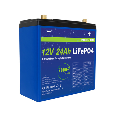 Kompakt 12V 24Ah Lityum Demir Fosfat Pil Paketi 32700 6Ah Hücreler 4S4P Yapılandırması