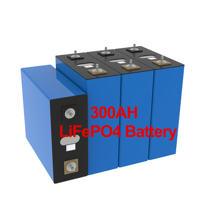 3.2V 300Ah Lifepo4 Pil Hücresi 4000 Çevrim Ömrü A Sınıfı Seviye Standardı
