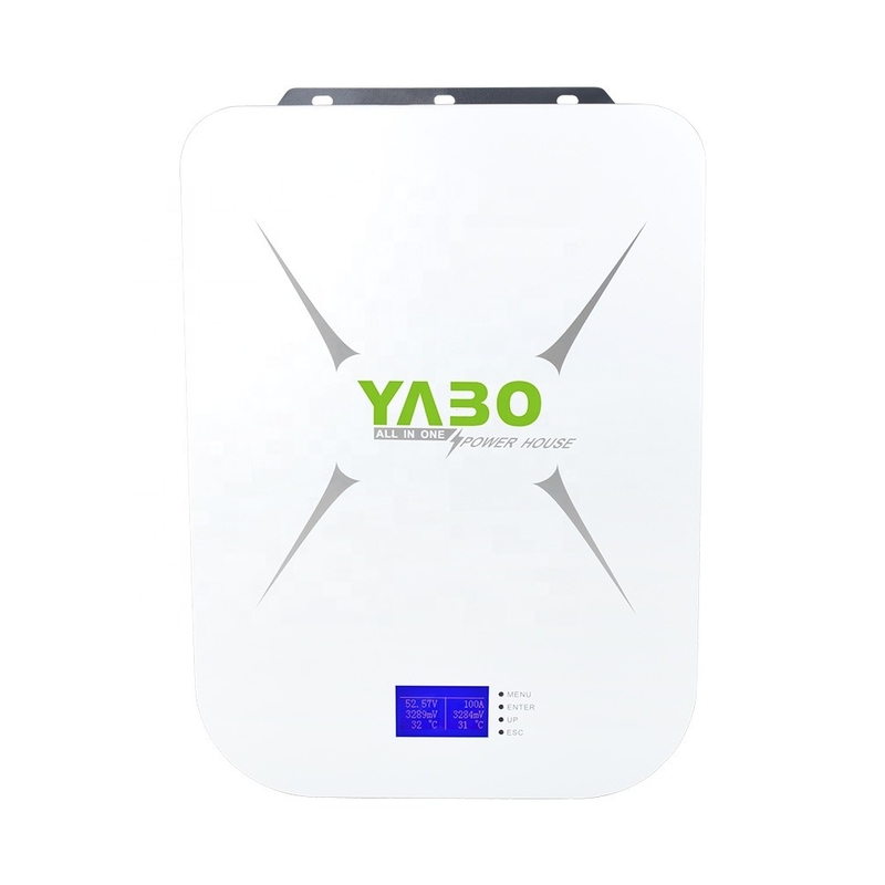 Home Lifepo4 Battery Powerwall 5kw-48v Li Ion 100ah Güneş Enerjisi Depolama Hibrit Izgara