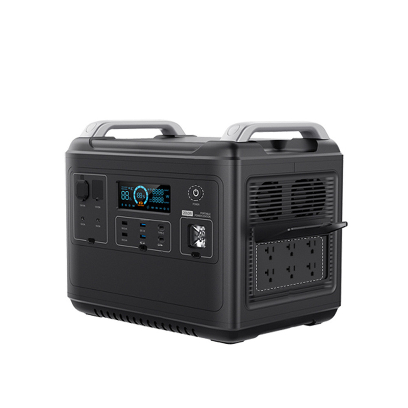 Ups Lityum Taşınabilir Güç Santrali Lifepo4 Solar 2000W 1000 Watt İki Yönlü Hızlı