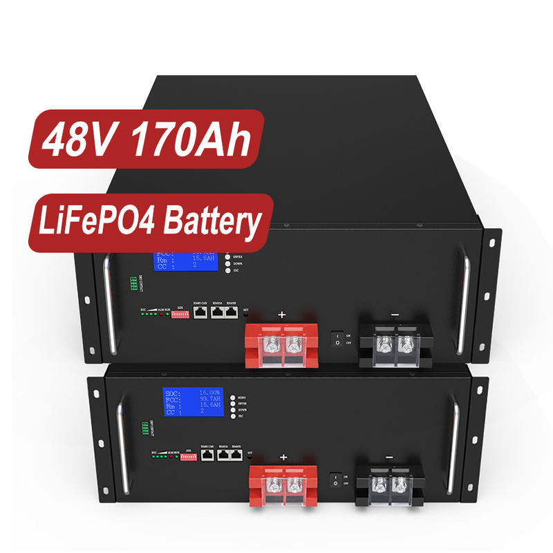 Özelleştirilmiş Yüksek Kaliteli Derin Döngü 3.2V 16S1P 170Ah Pil Paketi Enerji Depolama 48V LiFePO4 Lityum Pil